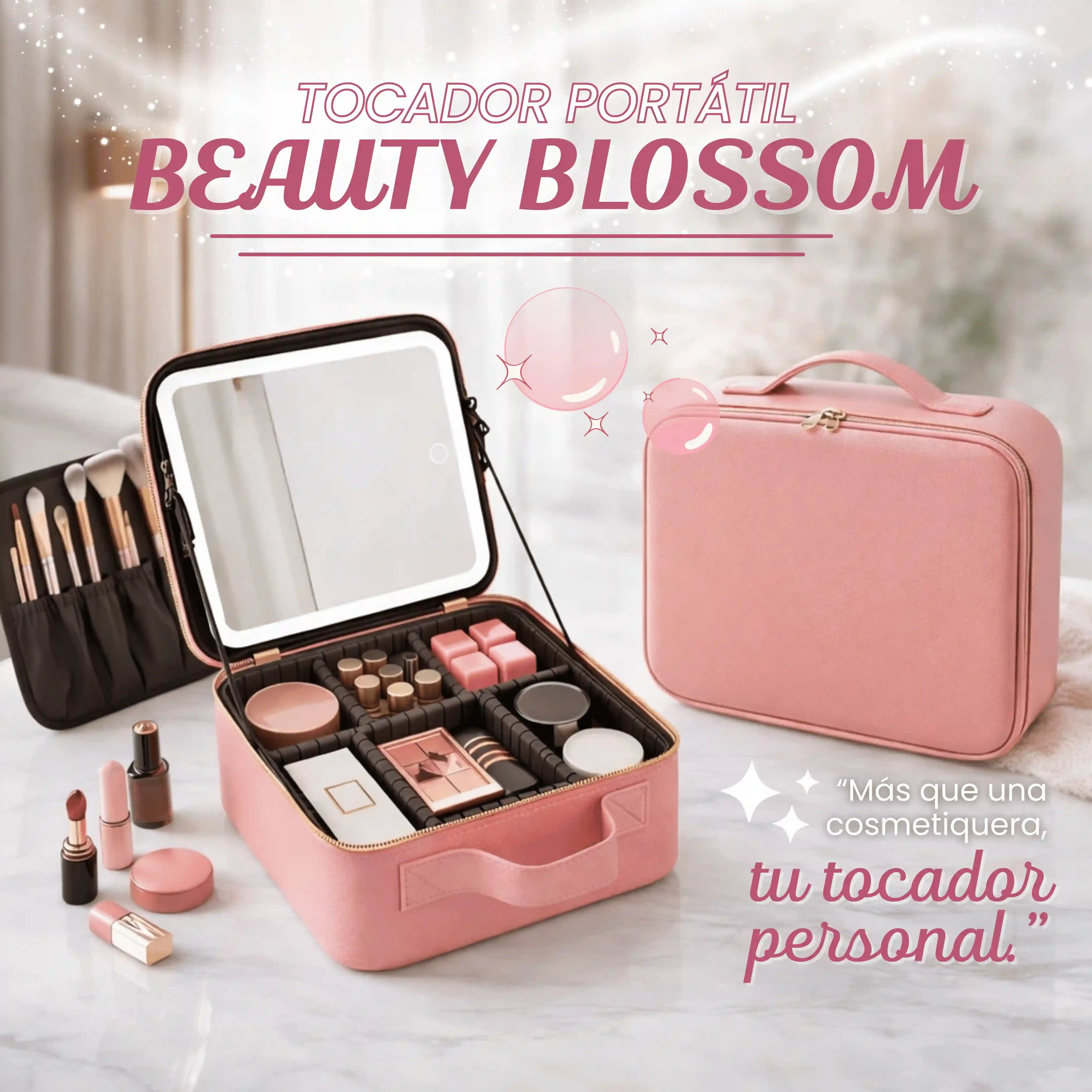 TOCADOR PORTÁTIL BEAUTY BLOSSOM